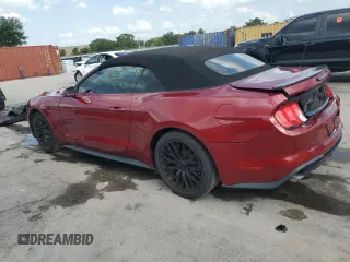 2018 Ford Mustang EcoBoost Premium с VIN 1FATP8UH4J5135323, выставлен на аукционе Copart как лот 59313545 с пробегом 72 443 миль миль и Списание • Salvage title. История ставок и продаж доступна на DreamBid. Изображение 2.