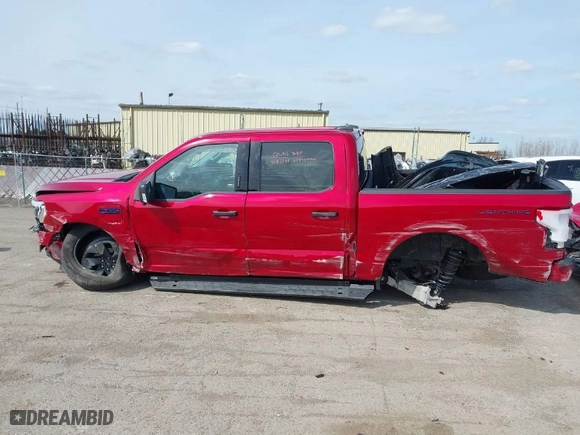2024 Ford F-150 Lightning XLT with VIN 1FTVW3LK1RWG06162, listed as a IAAI auction lot 41930377 with 0 mi miles. Bid and sale history available at carsss.com. Image 14.