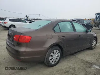 2011 Volkswagen Jetta Sedan S with VIN 3VW1K7AJ3BM398199, listed as a Copart auction lot 44574305 with 115,879 mi miles and Salvage Title. Bid and sale history available at carsss.com. Image 3.