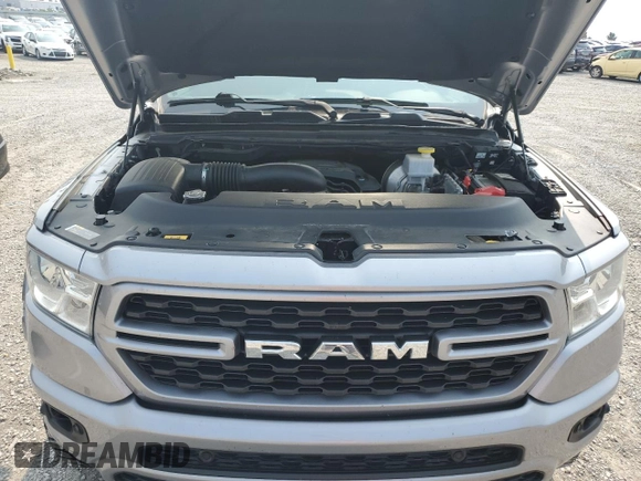 2022 Ram 1500 Big Horn z VIN 1C6SRFFT9NN135868, wystawiony jako Copart lot #59188485 z przebiegiem 30 589 mil mil oraz Szkoda całkowita • Salvage title. Historia ofert i sprzedaży dostępna na DreamBid. Obrazek 11.