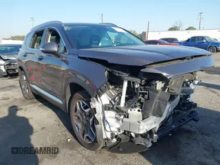 2022 Hyundai Santa Fe Hybrid SEL Premium with VIN KM8S3DA10NU059043, listed as a IAAI auction lot 41133851 with 31,989 mi miles. Bid and sale history available at carsss.com. Image 1.
