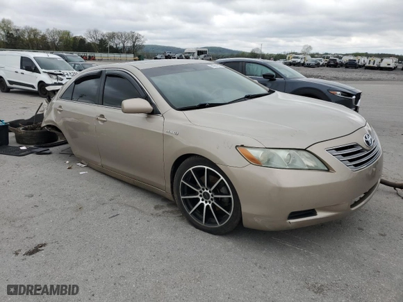 2007 Toyota Camry Hybrid with VIN 4T1BB46K67U001333, listed as a Copart auction lot 51981615 with 0 mi miles and Salvage Title. Bid and sale history available at carsss.com. Image 4.