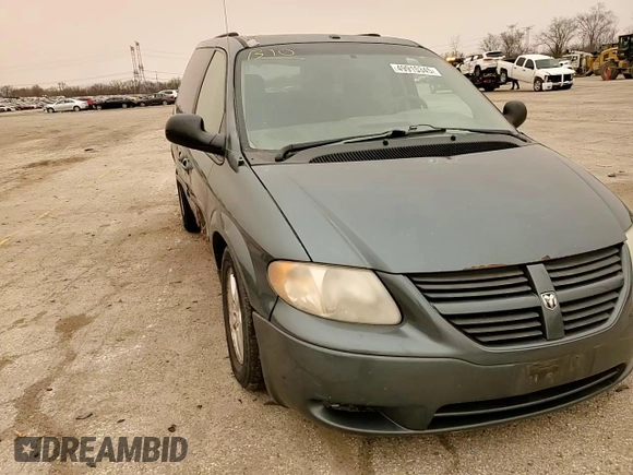 2006 Dodge Caravan SXT with VIN 1D4GP45R56B633618, listed as a Copart auction lot 49915345 with 223,481 mi miles and Salvage Title. Bid and sale history available at DreamBid. Image 12.