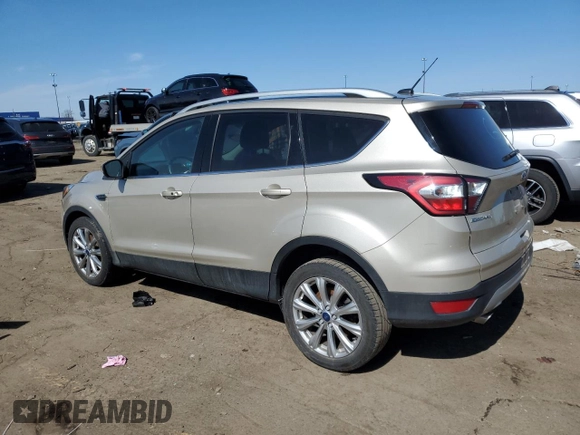 2017 Ford Escape Titanium with VIN 1FMCU9JD0HUD39896, listed as a Copart auction lot 51850205 with 64,722 mi miles and Clean Title. Bid and sale history available at carsss.com. Image 2.