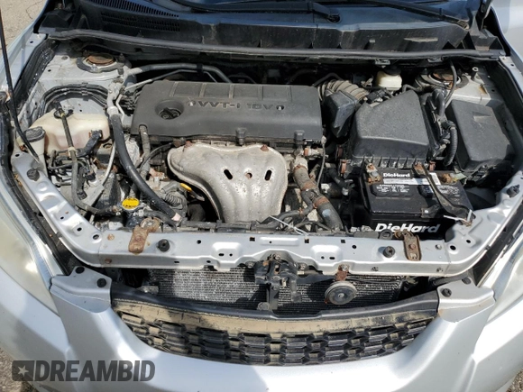 2012 Toyota Matrix S with VIN 2T1KE4EE8CC049463, listed as a Copart auction lot 65407405 with 179,066 mi miles and Clean title. Bid and sale history available at DreamBid. Image 11.