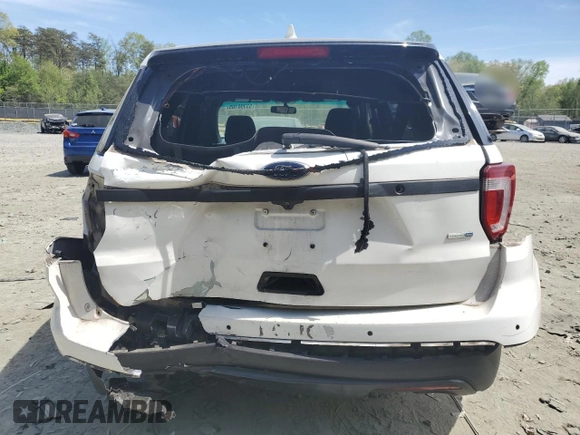 2016 Ford Police Interceptor Utility z VIN 1FM5K8ARXGGC73455, wystawiony jako Copart lot #53390105 z przebiegiem 110 137 mil mil oraz Szkoda całkowita • Salvage title. Historia ofert i sprzedaży dostępna na DreamBid. Obrazek 6.
