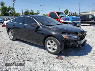 2022 Chevrolet Malibu LS with VIN 1G1ZB5ST2NF197577, listed as a Copart auction lot 53372395 with 52,842 mi miles and Salvage Title. Bid and sale history available at DreamBid. Image 4.