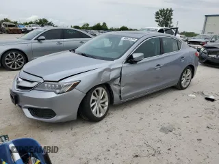 2016 Acura ILX with VIN 19UDE2F35GA000064, listed as a Copart auction lot 60633785 with 123,681 mi miles and Salvage title. Bid and sale history available at DreamBid. Image 1.