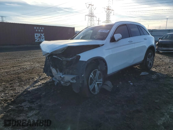 2018 Mercedes-Benz GLC 300 with VIN WDC0G4JBXJV023058, listed as a Copart auction lot 46691895 with Not provided miles and Salvage title. Bid and sale history available at DreamBid. Image 1.