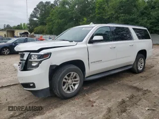 2015 Chevrolet Suburban LT z VIN 1GNSKJKCXFR598495, wystawiony jako Copart lot #58099345 z przebiegiem 125 548 mil mil oraz Szkoda całkowita • Salvage title. Historia ofert i sprzedaży dostępna na DreamBid. Obrazek 1.