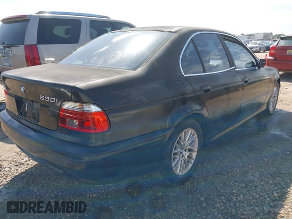 2002 BMW 5 Series 530i with VIN WBADT63452CH90228, listed as a IAAI auction lot 41564527 with Not Provided miles and . Bid and sale history available at DreamBid. Image 4.