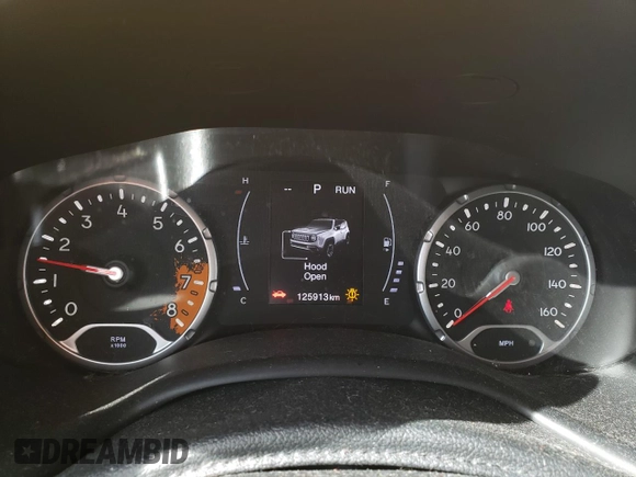 2018 Jeep Renegade Altitude with VIN ZACCJABBXJPH04362, listed as a Copart auction lot 51241425 with 125,913 mi miles and Salvage Title. Bid and sale history available at DreamBid. Image 9.