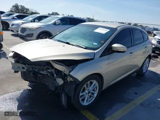 2017 Ford Focus SE with VIN 1FADP3K20HL215777, listed as a IAAI auction lot 41597028 with 137,248 mi miles. Bid and sale history available at carsss.com. Image 18.
