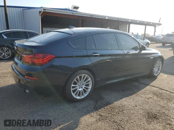 2014 BMW 5 Series 535i xDrive with VIN WBA5M4C59ED183677, listed as a Copart auction lot 65634735 with 140,717 mi miles and Clean title. Bid and sale history available at DreamBid. Image 3.