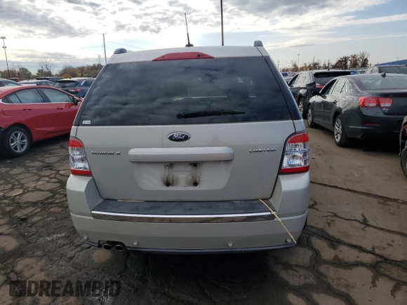 2008 Ford Taurus X Limited с VIN 1FMDK03W88GA11578, выставлен на аукционе Copart как лот 77775354 с пробегом 163 105 миль миль и Чистый • Clean title. История ставок и продаж доступна на DreamBid. Изображение 6.