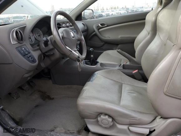 2002 Acura RSX Manual with VIN JH4DC538X2C805852, listed as a Copart auction lot 48005065 with 353,884 mi miles and Salvage Title. Bid and sale history available at carsss.com. Image 7.
