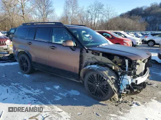 2024 Hyundai Santa Fe Calligraphy with VIN 5NMP5DG16RH010468, listed as a Copart auction lot 83769744 with 14,689 mi miles and Salvage title. Bid and sale history available at DreamBid. Image 4.