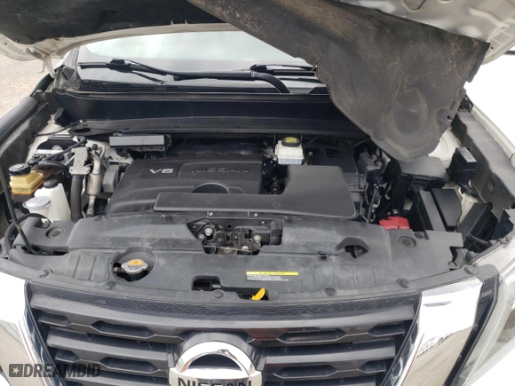 2019 Nissan Pathfinder S with VIN 5N1DR2MM0KC645048, listed as a Copart auction lot 49403445 with 144,016 mi miles and Salvage Title. Bid and sale history available at carsss.com. Image 12.