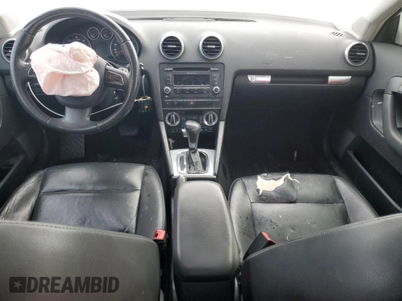 2010 Audi A3 with VIN WAUKJBFM1AA145083, listed as a Copart auction lot 83530844 with 95,363 mi miles and Salvage title. Bid and sale history available at DreamBid. Image 8.