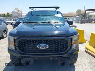 2023 Ford F-150 XL with VIN 1FTEX1C55PKE05056, listed as a IAAI auction lot 42466045 with 54,329 mi miles and . Bid and sale history available at DreamBid. Image 12.