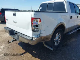 2006 Ford F-150 XLT with VIN 1FTPW12V76KE05796, listed as a IAAI auction lot 41965247 with 196,951 mi miles. Bid and sale history available at carsss.com. Image 6.