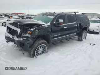 2017 GMC Sierra 2500HD Denali with VIN 1GT12UEY2HF237473, listed as a Copart auction lot 41402065 with 89,445 mi miles and Salvage Title. Bid and sale history available at carsss.com. Image 1.