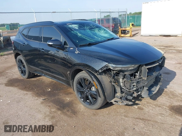 2019 Chevrolet Blazer RS with VIN 3GNKBJRS2KS684565, listed as a IAAI auction lot 42408265 with 117,019 mi miles and . Bid and sale history available at DreamBid. Image 1.