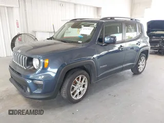 2020 Jeep Renegade Latitude with VIN ZACNJABB0LPL65586, listed as a IAAI auction lot 42347921 with 54,853 mi miles and . Bid and sale history available at DreamBid. Image 2.