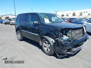 2015 Honda Pilot LX with VIN 5FNYF3H25FB016469, listed as a IAAI auction lot 41760874 with 188,837 mi miles and . Bid and sale history available at carsss.com. Image 1.