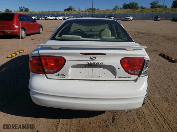 2002 Oldsmobile Alero GL1 with VIN 1G3NL52E22C173300, listed as a Copart auction lot 72228014 with 0 mi miles and Salvage Title. Bid and sale history available at carsss.com. Image 6.