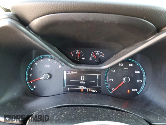 2018 GMC Canyon 4WD All Terrain w/Cloth with VIN 1GTH6CEN2J1155846, listed as a Copart auction lot 70672714 with 18,274 mi miles and Salvage Title. Bid and sale history available at carsss.com. Image 9.