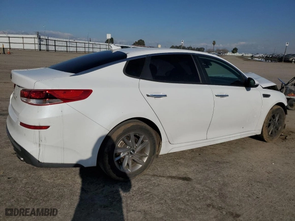 2019 Kia Optima LX with VIN 5XXGT4L38KG281551, listed as a Copart auction lot 48494565 with 80,364 mi miles and Salvage Title. Bid and sale history available at carsss.com. Image 3.
