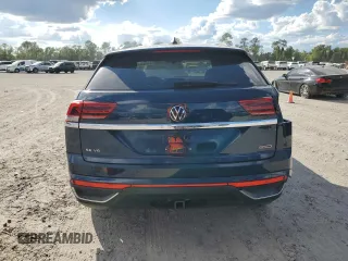 2021 Volkswagen Atlas SE with VIN 1V2HE2CAXMC204778, listed as a Copart auction lot 74906404 with 53,597 mi miles and Salvage title. Bid and sale history available at DreamBid. Image 6.