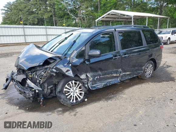 2018 Toyota Sienna XLE Auto Access Seat with VIN 5TDYZ3DC3JS910156, listed as a Copart auction lot 55982975 with 191,339 mi miles and Salvage title. Bid and sale history available at DreamBid. Image 1.