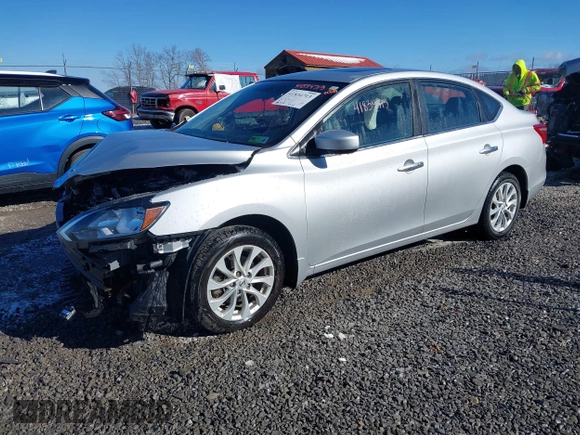 2018 Nissan Sentra S with VIN 3N1AB7AP7JY348567, listed as a IAAI auction lot 41834713 with 37,190 mi miles and . Bid and sale history available at DreamBid. Image 19.