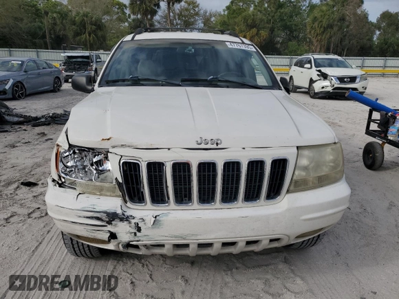 2002 Jeep Grand Cherokee Limited with VIN 1J4GX58S72C139972, listed as a Copart auction lot 47767395 with 163,395 mi miles and Salvage Title. Bid and sale history available at DreamBid. Image 5.