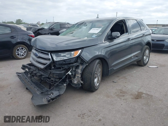 2016 Ford Edge SEL with VIN 2FMPK3J95GBC25316, listed as a IAAI auction lot 42025887 with 1 mi miles. Bid and sale history available at carsss.com. Image 16.