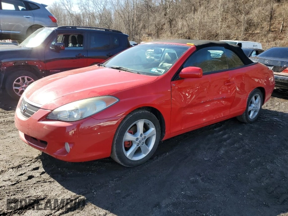 2005 Toyota Solara SE z VIN 4T1FA38P65U058734, wystawiony jako Copart lot #43072705 z przebiegiem 98 347 mil mil oraz Szkoda całkowita • Salvage title. Historia ofert i sprzedaży dostępna na DreamBid. Obrazek 1.