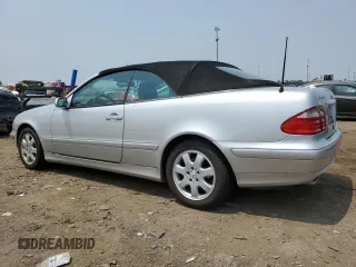 2002 Mercedes-Benz CLK 320/430 z VIN WDBLK65G52T115953, wystawiony jako Copart lot #59510165 z przebiegiem 129 612 mil mil oraz Czysty tytuł • Clean title. Historia ofert i sprzedaży dostępna na DreamBid. Obrazek 2.
