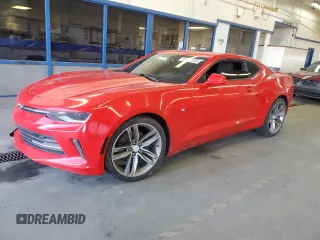 2018 Chevrolet Camaro 1LT with VIN 1G1FB1RX2J0107491, listed as a Copart auction lot 47282195 with 79,287 mi miles and Salvage Title. Bid and sale history available at carsss.com. Image 1.
