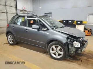 2009 Suzuki SX4 AWD with VIN JS2YB413496204197, listed as a Copart auction lot 45222235 with Not Provided miles and Salvage Title. Bid and sale history available at DreamBid. Image 4.