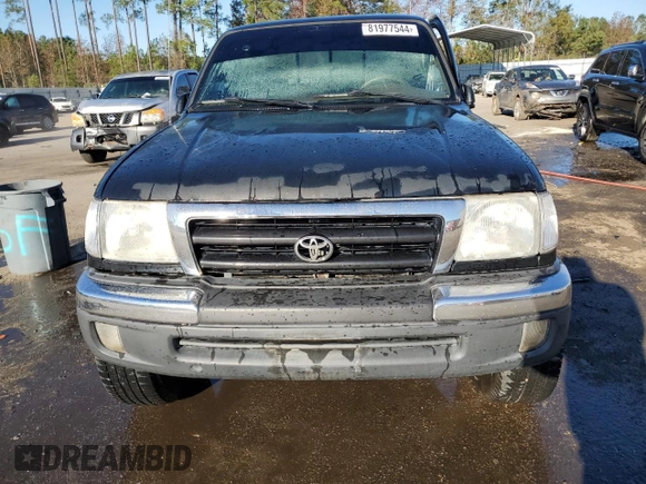 1999 Toyota Tacoma PreRunner with VIN 4TASM92N4XZ455249, listed as a Copart auction lot 81977544 with 210,477 mi miles and Non repairable. Bid and sale history available at DreamBid. Image 5.