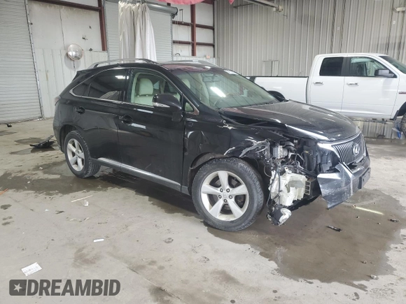 2010 Lexus RX 350 with VIN 2T2BK1BA5AC004689, listed as a Copart auction lot 54703655 with 295,523 mi miles and Salvage Title. Bid and sale history available at DreamBid. Image 4.