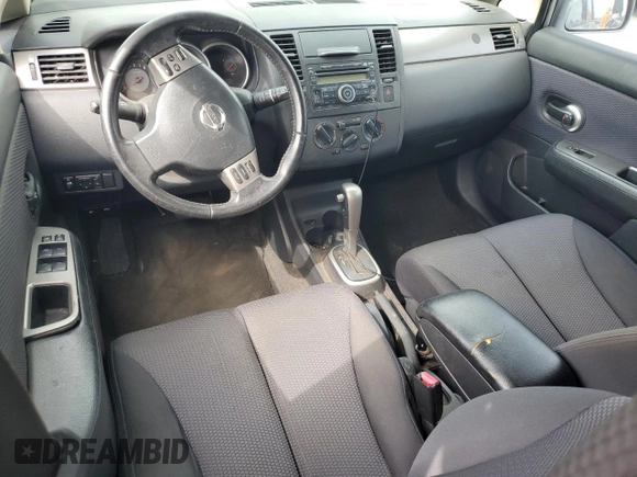 2007 Nissan Versa 1.8 S with VIN 3N1BC13E97L417470, listed as a Copart auction lot 45952315 with 0 mi miles and Salvage Title. Bid and sale history available at carsss.com. Image 8.