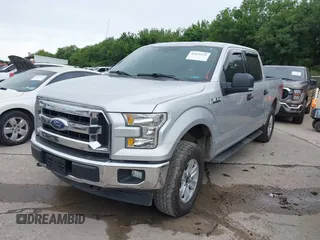 2017 Ford F-150 XL with VIN 1FTEW1EG8HKC48965, listed as a IAAI auction lot 42470131 with 146,233 mi miles and . Bid and sale history available at DreamBid. Image 2.