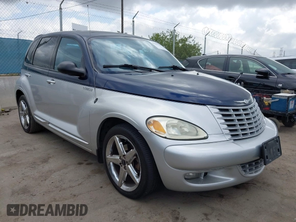 2004 Chrysler PT Cruiser GT with VIN 3C8FY78G84T350996, listed as a IAAI auction lot 42101296 with 121,912 mi miles and . Bid and sale history available at DreamBid. Image 1.