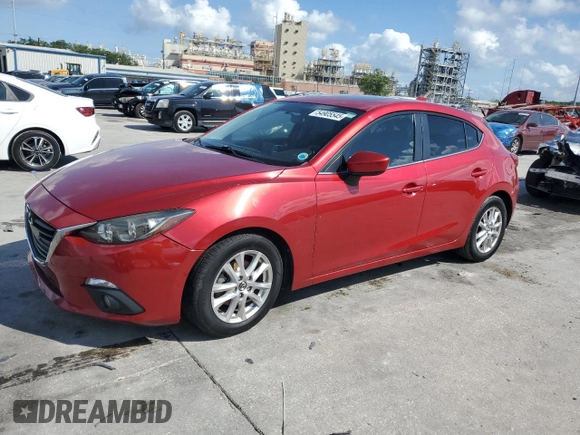 2015 Mazda 3 i Grand Touring z VIN 3MZBM1M77FM223990, wystawiony jako Copart lot #54905545 z przebiegiem Nie podano mil oraz Szkoda całkowita • Salvage title. Historia ofert i sprzedaży dostępna na DreamBid. Obrazek 1.