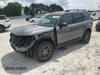 2024 Ford Bronco Sport Big Bend with VIN 3FMCR9B63RRE56382, listed as a Copart auction lot 54510455 with 8,910 mi miles and Salvage title. Bid and sale history available at DreamBid. Image 1.