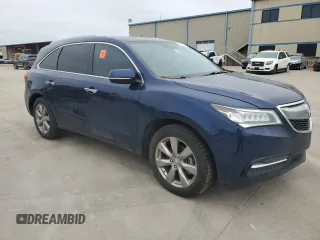 2015 Acura MDX Advance/Entertainment Pkg with VIN 5FRYD3H80FB014718, listed as a Copart auction lot 51899015 with 156,351 mi miles and Clean Title. Bid and sale history available at carsss.com. Image 4.