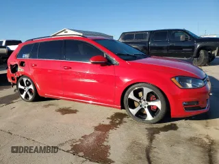 2016 Volkswagen Golf SportWagen TSI S with VIN 3VWC17AU7GM520527, listed as a Copart auction lot 79469004 with 98,252 mi miles and Clean Title. Bid and sale history available at carsss.com. Image 4.